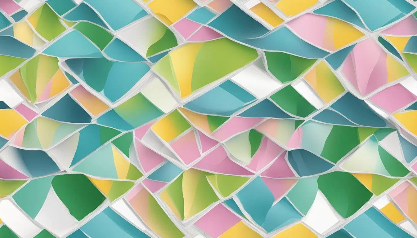 Crepe paper and pretaped masking film cover various surfaces