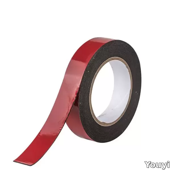 PE red film black double-sided adhesive strong tape