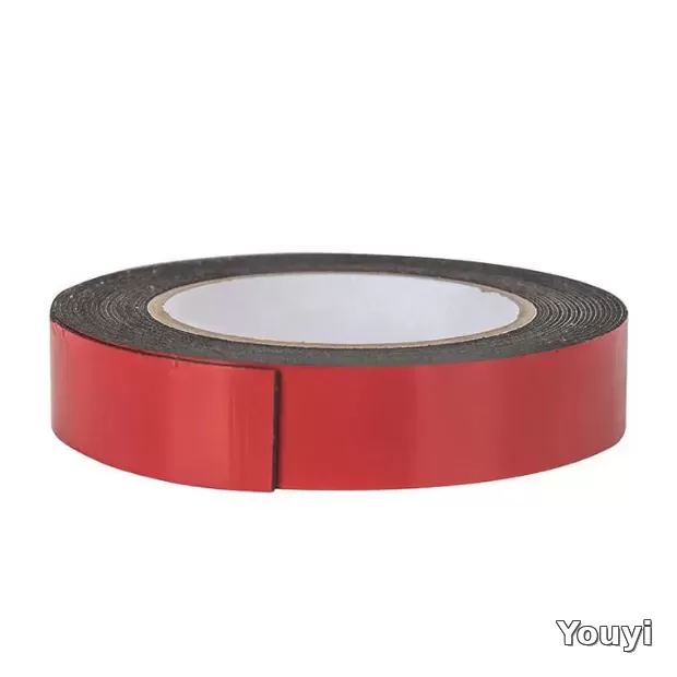 PE red film black double-sided adhesive strong tape - 2