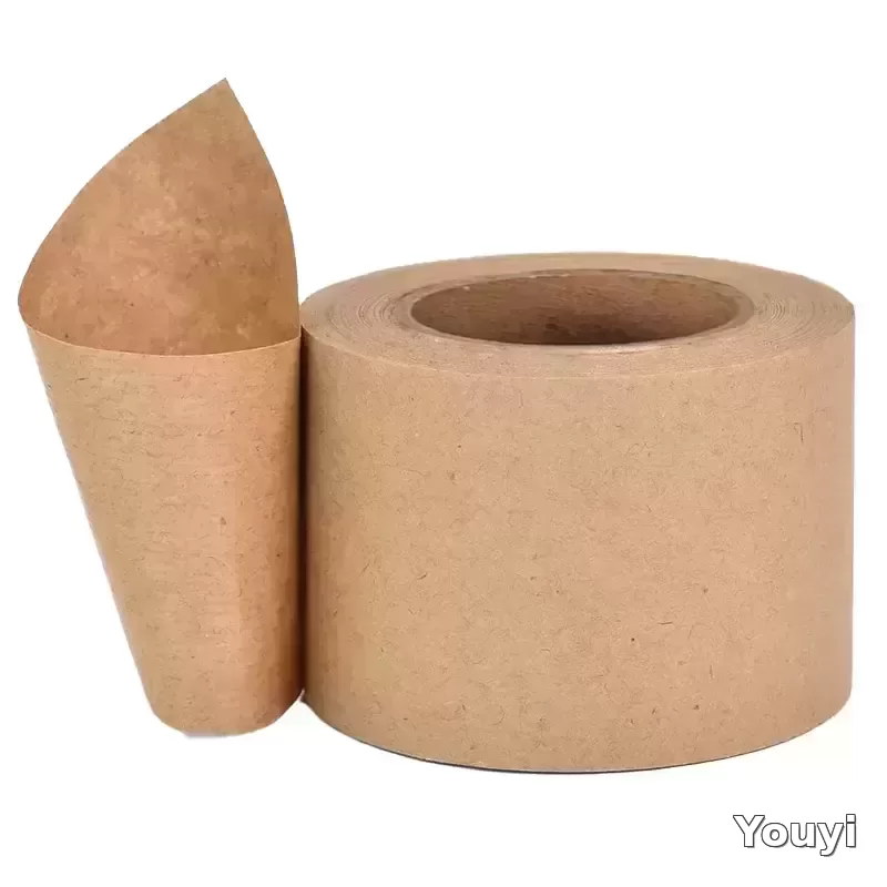 Water Activated Non-reinforced Kraft Paper Tape Water Activated Non-reinforced Kraft Paper Tape