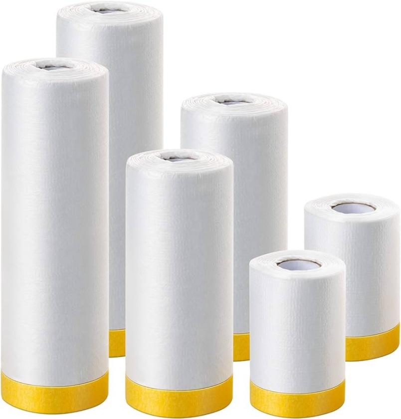 Pretaped-Covering-Masking-Film-