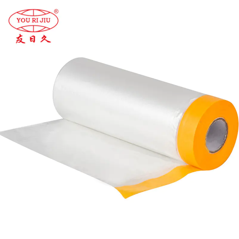 automotive pretaped covering masking film